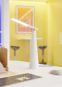 ALBA Lampe de bureau LED rechargeable 