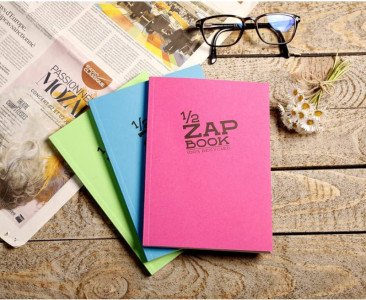 Clairefontaine Carnet d'esquisse 1/2 ZAP BOOK, A5, 80 g/m2