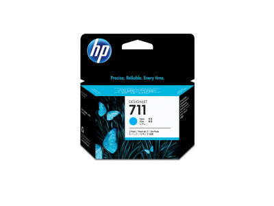 HP : cartouche encre No 711 CYAN 3 pack 29 ML