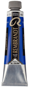 Peinture à l'huile ROYAL TALENS Rembrandt, 40 ml, ocre jaune clair