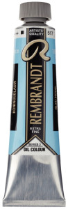 Peinture à l'huile ROYAL TALENS Rembrandt, 40 ml, ocre jaune clair