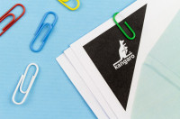 kangaro Trombone, gainé de plastique, 25 mm, assorti kangaro Trombone, gainé de plastique, 25 mm, assorti