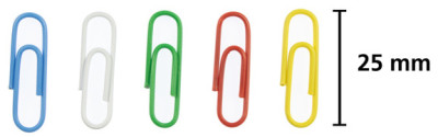 kangaro Trombone, gainé de plastique, 25 mm, assorti