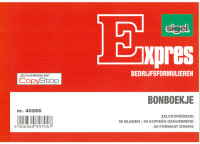 Expres Bonboekje, zelfkopierend, A6 liggend, 2 x 50 vel