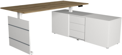 kerkmann Komplett-Arbeitsplatz Move 3, asteiche