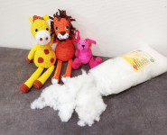 Coton/fibre de rembourrage KLEIBER, blanc écru, contenu : 250 g Coton/fibre de rembourrage KLEIBER, blanc écru, contenu : 250 g