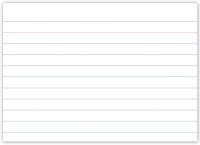 kangaro Fiches bristol, 105 x 750 mm, ligné, blanc kangaro Fiches bristol, 105 x 750 mm, ligné, blanc