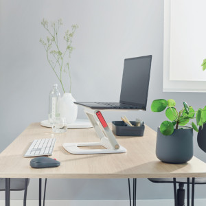 LEITZ Support pour ordinateur portable Ergo, gris foncé