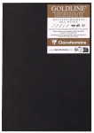 Clairefontaine Carnet de dessin GOLDLINE, A4, noir Clairefontaine Carnet de dessin GOLDLINE, A4, noir