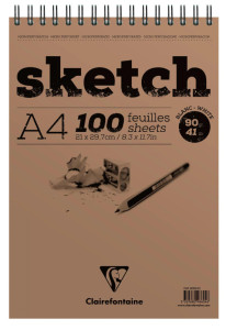 Clairefontaine Bloc croquis SKETCH, A3, 100 feuilles