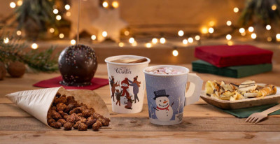 PAPSTAR Gobelet en carton avec anse 
