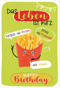 SUSY CARD Geburtstagskarte Wiggle 