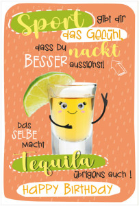 SUSY CARD Geburtstagskarte Wiggle 