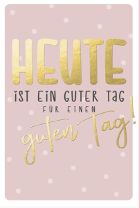 SUSY CARD Geburtstagskarte Bee yourself 