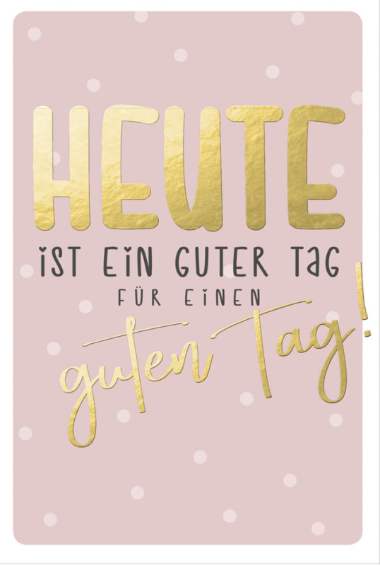 SUSY CARD Geburtstagskarte Bee yourself 