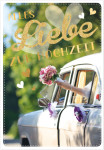 Carte de mariage XL SUSY CARD « Voiture »