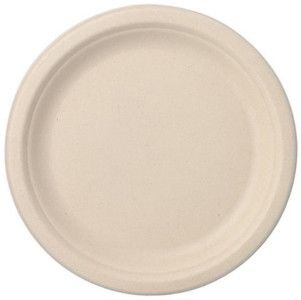 PAPSTAR Assiette en canne à sucre 