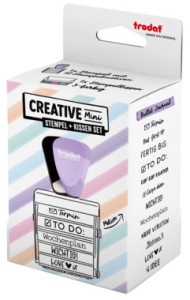 trodat Kreativstempel-Set Creative Mini 