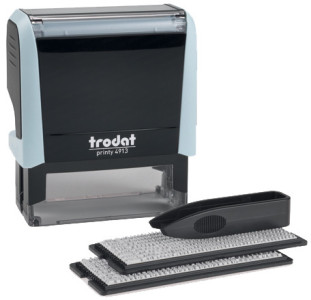 trodat Textstempel-Set Printy 4913 Typomatic, pastell-creme