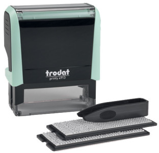 trodat Textstempel-Set Printy 4913 Typomatic, pastell-creme