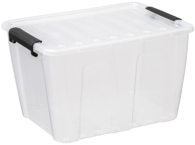 plast team Boîte de rangement HOME BOX, 15 L, transparent