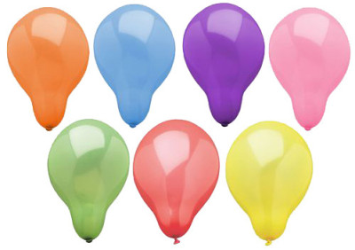 PAPSTAR Luftballons, Durchmesser: 280 mm, farbig sortiert