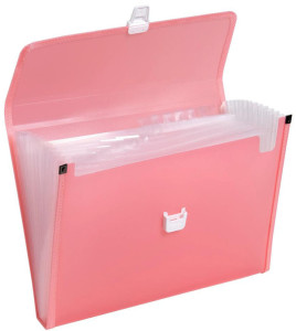 EXACOMPTA Trieur valisette Chromaline, 13 compartiments