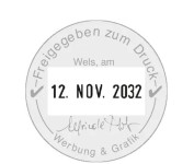 COLOP Datumstempel Printer R 30-Dater, rund, schwarz COLOP Datumstempel Printer R 30-Dater, rund, schwarz