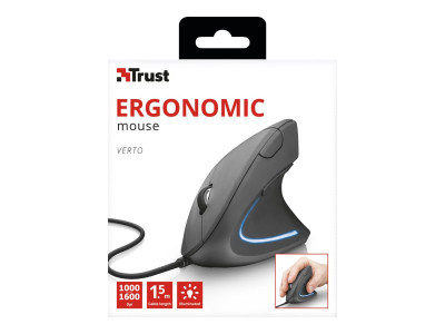 Trust : VERTO ERGONOMIC MOUSE BQ 60