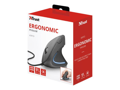 Trust : VERTO ERGONOMIC MOUSE BQ 60