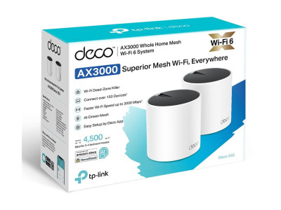 TP-Link : AX3000 WHOLE HOME MESH WI-FI 6 SYSTEM