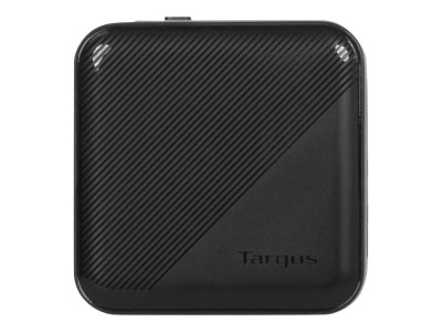 Targus : 100W GAN CHARGER MULTI PORT - avec TRAVEL ADAPTERS (BLACK)