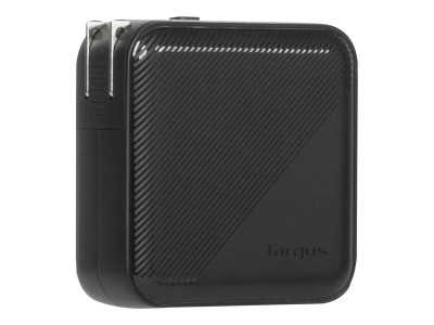 Targus : 100W GAN CHARGER MULTI PORT - avec TRAVEL ADAPTERS (BLACK)