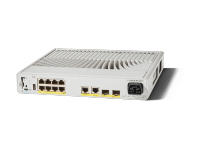 Cisco : CATALYST 9000 COMPACT SWITCH 8 PORT POE+ 240W HVDC ESS