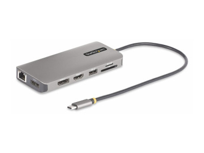 Startech : ADAPTATEUR MULTIPORT USB-C TRI PLE MONITEUR HDMI DP 4X USB