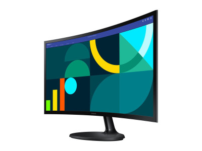 Samsung : S24D360GAU 24IN 1800R FHD 1920X1080 100HZ VA 4MS 1800R 250