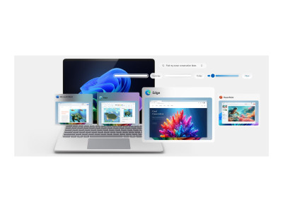 Microsoft : LPT7 13IN SNAPDRAGON X ELITE 16GB 512GB WIN11 SC FRENCH COMM (dragon)