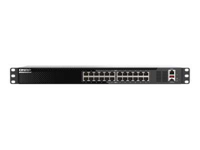 Qnap : QSW-M3224-24T MANAGEMENT SWITCH 24 PORT OF 10GBE RJ45 RACKMOUNT