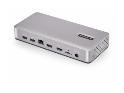 Startech : STATION D ACCUEIL USB4 USB-C 40GBPS DOUBLE 4K 60HZ 6X USB