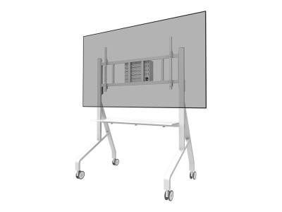 Neomounts : NEOMOUNTS MOVE GO XL MOBILE FLOOR STAND (FAST INSTALL HEIGHT