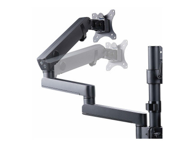 Startech : TRIPLE MONITOR DESK MOUNT - UP TO 27INCH SCREENS SPRING ARMS