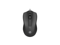 HP : HP 105 BLACK WIRED MOUSE