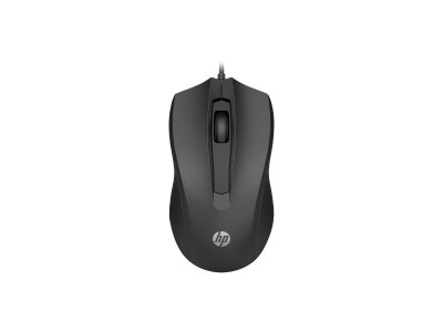 HP : HP 105 BLACK WIRED MOUSE