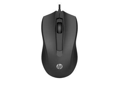 HP : HP 105 BLACK WIRED MOUSE
