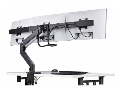 Startech : TRIPLE MONITOR DESK MOUNT - CROSSBAR DESIGN UP TO 27IN SCREE