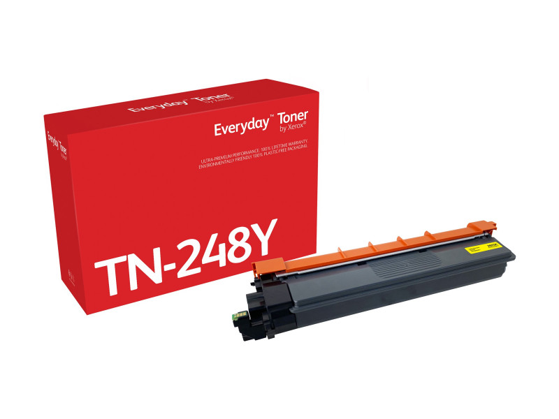 Xerox : EVERYDAY BLACK TONER REPLACES BROTHER TN248Y STANDARD CAPACITY