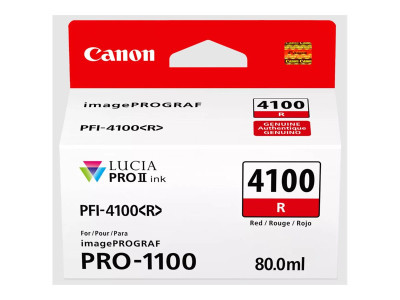 Canon : INK PFI-4100 R RED INK TANK