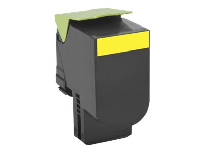 Lexmark 802SY cartouche toner JAUNE 2000 pages LRP