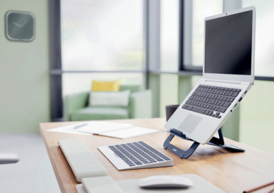 LEITZ Support pour ordinateur portable Ergo, gris foncé