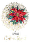 Carte de Noël Cactus « Queue d'étoile »